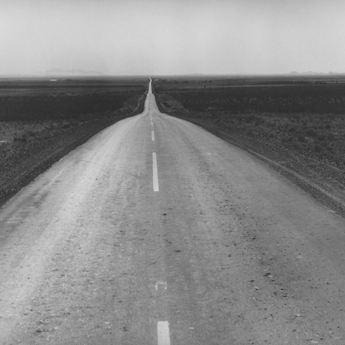 Dorothea Lange, The Road West, U.S. 54 in Southern New Mexico, 1938