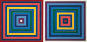 Frank Stella - Double Concentric: Scramble, 1971