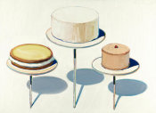Wayne Thiebaud - Display Cakes, 1963