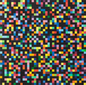 Ellsworth Kelly - Spectrum Colors Arranged by Chance, 1951-1953