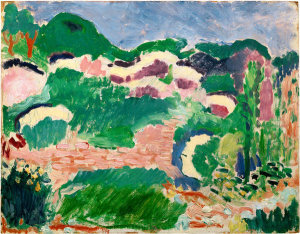 Henri Matisse - Paysage: Les gênets (Landscape: Broom), 1906