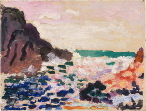 Henri Matisse - Marine (Bord de mer) (Seascape [Beside the Sea]), 1906