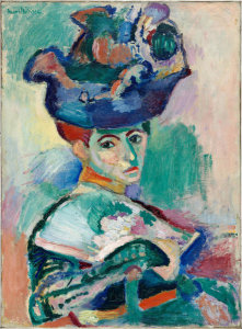 Henri Matisse - Femme au chapeau (Woman with a Hat), 1905