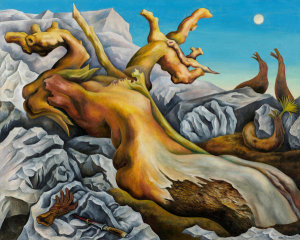 Diego Rivera - Symbolic Landscape, 1940