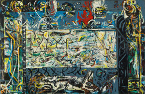 Jackson Pollock - Guardians of the Secret, 1943