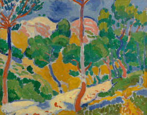 André Derain - Paysage du Midi (Midi Landscape), 1906