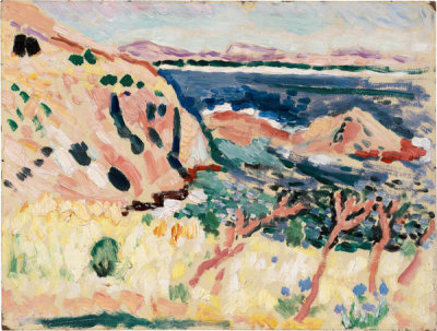 Henri Matisse - Marine (La Moulade) (Seascape [La Moulade]), 1906