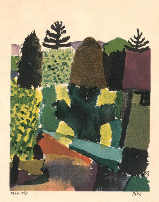 Paul Klee - Park, 1914
