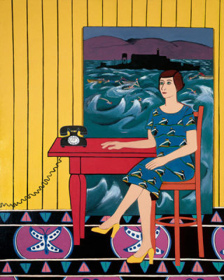 Joan Brown - After the Alcatraz Swim #3, 1976