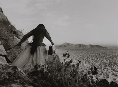 Graciela Iturbide - Mujer ángel, Desierto de Sonora, México (Angel Woman, Sonora Desert, Mexico), 1979