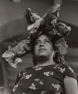 Graciela Iturbide - Our Lady of the Iguanas, Oaxaca, 1979